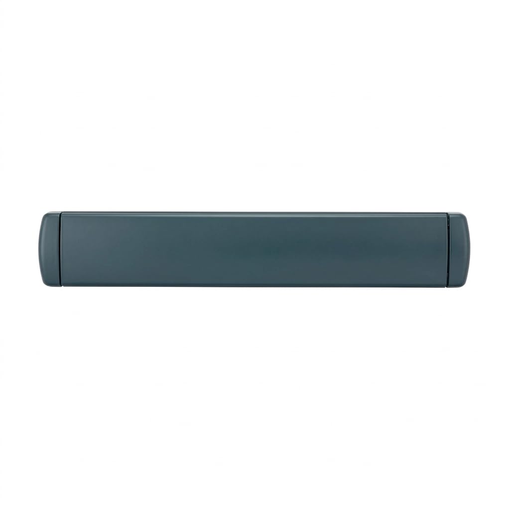 IRONWORX® Enigma 12" Premium Slimline Sleeved Letterbox Anthracite Grey ❘ Fully Weather Sealed, 180° Opening, Ultra Durable Modern Design, Compatible with UPVC, Composite & Wooden Doors