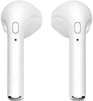 Bluetooth Headphones, Wireless Earbuds Stereo Earphones Cordless Sport Headsets for Apple AirPods iphone 8 8 plus X 7 7 plus 6s (white) (white)