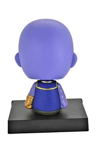 Avengers Thanos Cell Phone Holder PVC Bobble Head Figure Car Dashboard Office Home Accessories Ultra Detail Doll (Thanos) - Thumbnail 2