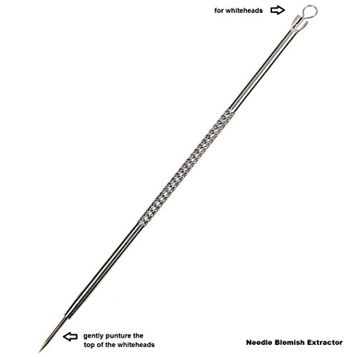 Blackhead Remover Tool Set, Blackhead Extractor, Makeupstore 4PCS Professional Surgical Blackhead Remover Tools, Blemish and Splinter Acne Pimple Removal Kit, Come Done Extractor Tool for Whitehead - Thumbnail 3