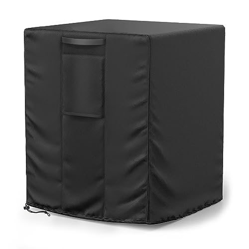 Mrrihand Central Air Conditioner Cover for Outside Units Waterproof Heavy Duty AC Unit for Outdoor Large AC Cover for Winter (30