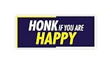 Funny Honk Sticker Decal, 5x2 inches | Water Proof