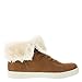Brash Cognac Suede Women's Elliot Fur-Lined Sneaker 8 Regular