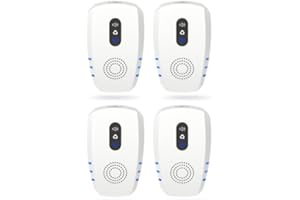 CVTAYN 2025 Useful Ultrasonic Pest Repellent Indoor Insect Repeller,4 Pack