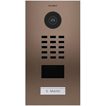 Amazon.com : DoorBird WiFi Video Doorbell D101S, Strato