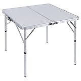 REDCAMP 32" Square Folding Camping Table with