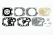 CARBURETOR KIT WALBRO 13263 REPL K20-WYJ primary