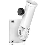 Anley Multi-Position Flag Pole Mounting Bracket with Hardwares - Made of Aluminum - Strong and Rust Free - 1" Diameter