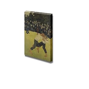Breton Wrestling by Paul Serusier Print