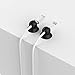 Ablest-6 Pack¨CMulti-Purpose Self-Adhesive Mini Cable Clips Cord Organizer¨CEliminates Cable Clutter