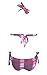 LE BESI Women's Fashion One Piece Elegant Inspired Monokini Swimsuit