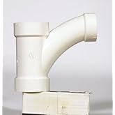 4 Each: Charlotte PVC/DWV Long Turn Tee Wye School 40 (PVC005020800HA)