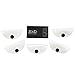 Cord Keeper (Cord Clam) 5-Pack Handmade by Hide & Drink :: White