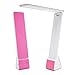 Lustrat LED Desk Lamp - Minimalistic Office Desk Lamp - Rechargeable Lamp with Bed, Study, and Work Desk Light Modes - Portable Table Desk Lamp for Back to School and Work from Home Set-up - Rose