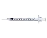 BD Allergy Syringe 28 Gauge, 1ml, 1/2 100/Box (305500) by BECTON DICKINSON ELASTIC