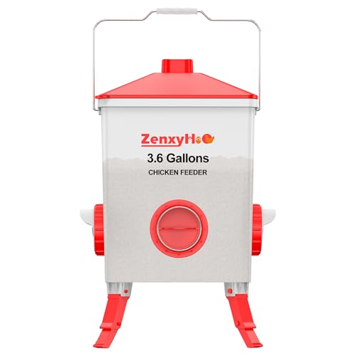 ZenxyHoC 3.6 Gal Chicken Feeder