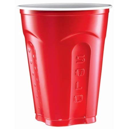 SOLO SQUARED RED PARTY CUPS 18 OZ 60 COUNT