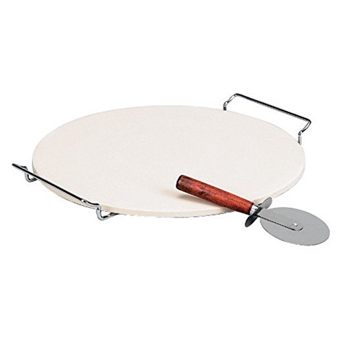 Origins Round Pizza Stone with Wire Rack
