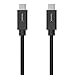 Tronsmart USB-C to USB-C Cable for ChromeBook Pixel, Google Pixel/Pixel XL, Nexus 5X / 6P and More (6 Feet, Black)