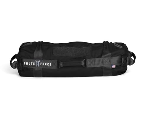 Brute Force Athlete Sandbag, Adjustable, Weighted Heavy Bag
