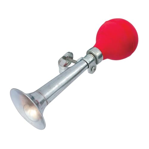 Schylling Bike Horn Steel, 8 Inch - Assorted Colors