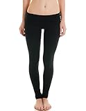 Caramel Cantina Juniors Fold Over Cotton Spandex Leggings