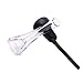 Wine Aerator, McoMce Delicate Aerator Wine Tasted Delicious, Wine Aerator for Wine Bottle Pourer, Premium Wine Air Aerator (Stainless Steel/Clear), Non-Missable Wine Areators - Gift Box Included