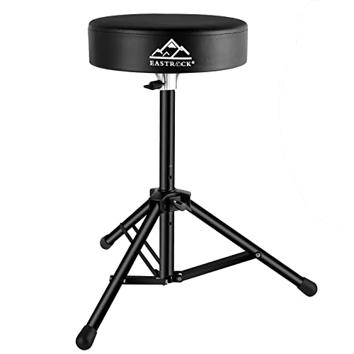 EASTROCK Drum Throne Universal Adjustable Height Drum Stools, Padded
