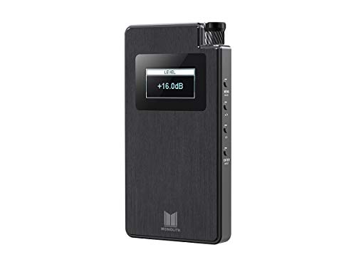 image for Monolith 124460 Portable Headphone Amplifier and Dac - Black with THX 