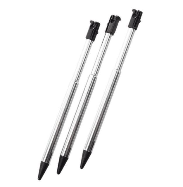 HORNO Retractable Replacement Stylus Touch Pen for Nintendo 3DS，Pack of 3