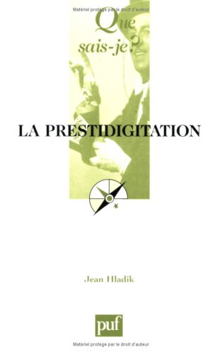 La  prestidigitation