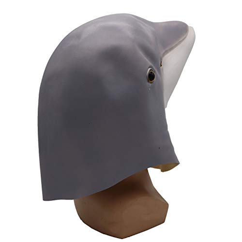 ifkoo-Dolphin-Mask-Novelty-Halloween-Christmas-Easter-Costume-Party-Masks-Funny-Latex-Animal-Head-Mask