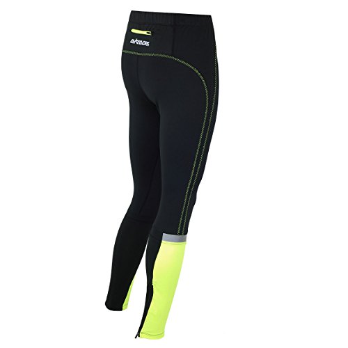 Airtracks Thermische hardloopset voor dames of heren - thermische loopbroek lang neon + thermo-loopshirt lange mouwen… - Image 4