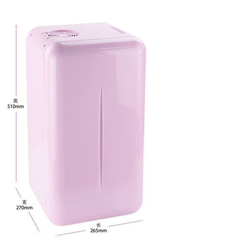 Click Here to See More Images SL&BX Réfrigérateur à boissons,Household student dormitories office compact-refrigerators breast milk cosmetics fresh-keeping refrigerator-pink