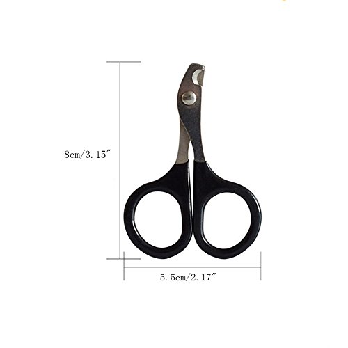 Pet Nail Clipper Dog Cat Stainless Steel Durable Easy Use Cutter Puppy Kitten Claw Care Supplies Tool For Small Animal