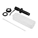 Soap Dispenser for Kitchen Sink (Black Matte), Built in Soap Dispenser, Stainless Steel Pump Replacement