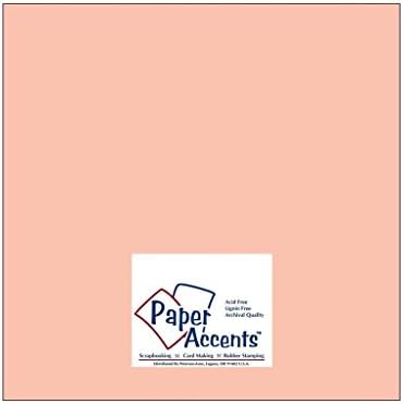 Cardstock 12 x 12 in. Muslin Peach Glow (25 sheets)