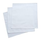 The Organic Handkerchiefs Company Set of Organic Cotton Handkerchiefs, Large