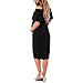 Women's Off Shoulder Ruffle Maternity Dress - Made in USA