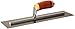 Kraft Tool CFE222L Elite Series Five Star Cement Trowel with Leather Handle, 16 x 4-Inch