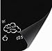 Moyishi Large Chalkboard Decal Black Wall Sticker Adhesive Paper (24''x79'')