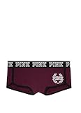 Victoria's Secret PINK logo Boy short panty Black Orchid (Medium)