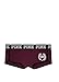 Victoria's Secret PINK logo Boy short panty Black Orchid (Medium)