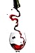 Simply Charmed Halloween Wine Charms Set of 12 Magnetic Drink Markers & Tags for Stemless Glasses, Beer Mugs, Champagne Flutes and More