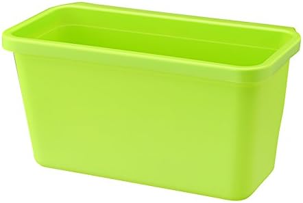 Hamhui Kitchen Garbage Barrel Cabinet Door Hanger Type Trash Bin Plastic Large Trash Bin Storage Box,Green Hanger