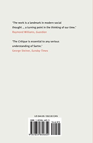 Critique of Dialectical Reason, Volume One