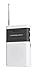 Kaito KA230 AM FM Portable Radio with Great Reception and Design (White)