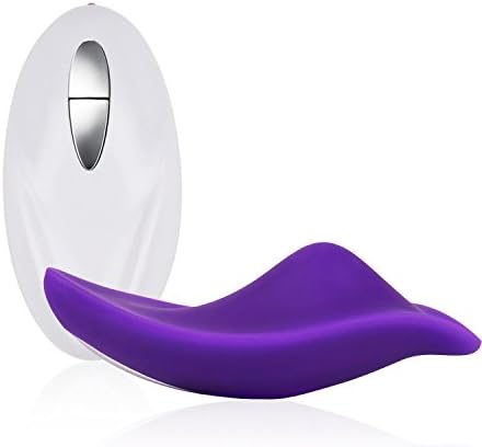 Silent Silicone Vibrating Toy Massage Vágǐnal Ví-bratór Wireless Remote Control Stimulation Clitoris Invisible Sexy Ví-bratór Toy,Purple