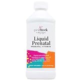Pink Stork Foundation: Liquid Prenatal Vitamin -78% Better Absorption than Pills & Capsules -Organic Whole Food -Gluten & Sugar Free, Vegetarian, Non-GMO -100% of Daily Vitamins for Pregnancy
