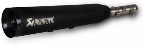 Akrapovic Slip-On Exhaust (Black) for 14-16 Yamaha Bolt